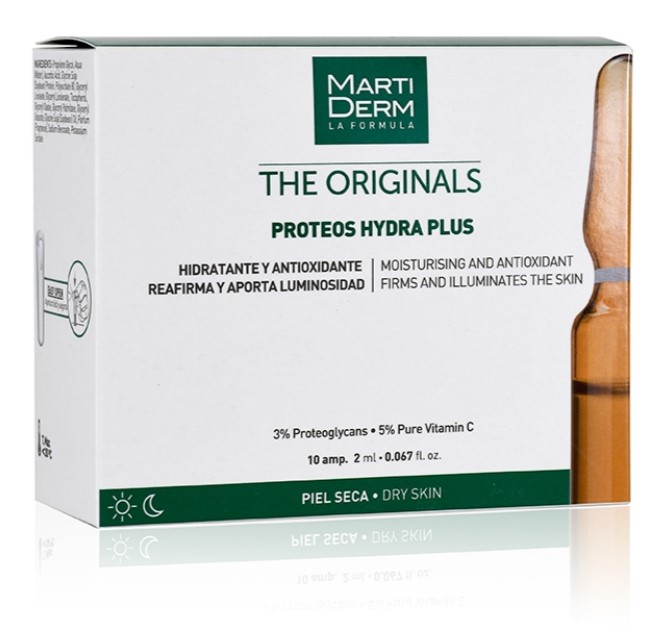 Martiderm Ampola Hidratante Proteos Plus (x10 unidades)
