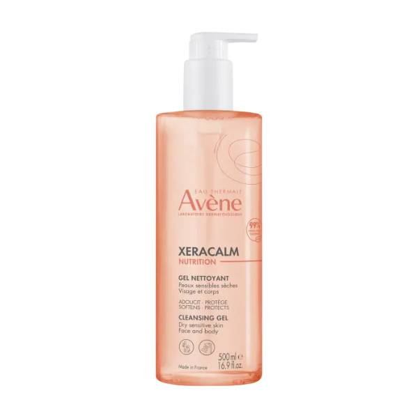 Avene Xeracalm Nutrition Gel Limpeza 500ml 