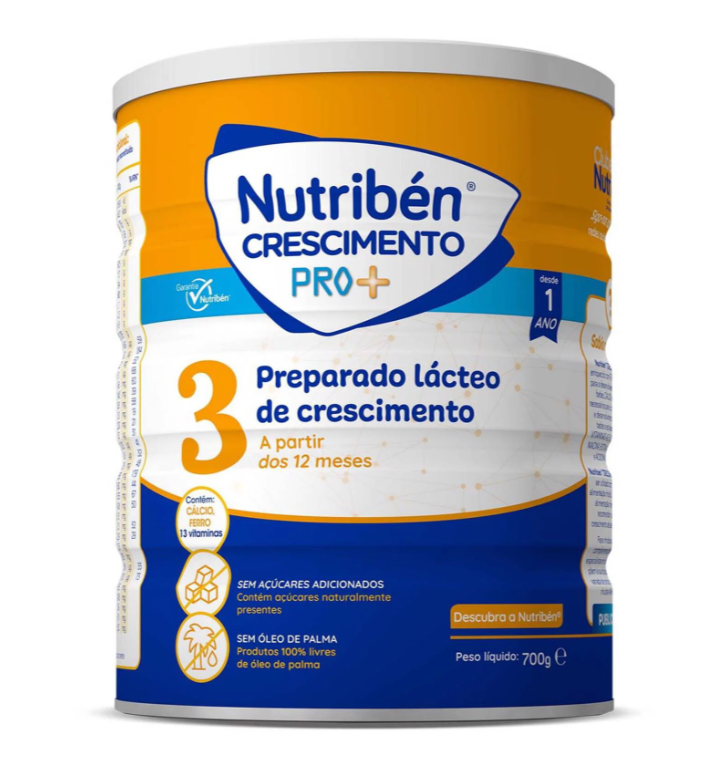 Nutriben Pro+ Crescimento Leite - 800g