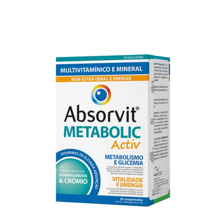 Absorvit Metabolic Activ 30comp