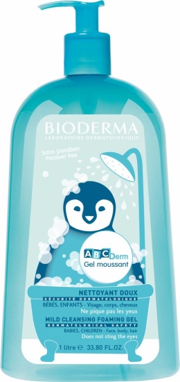 Bioderma Abcderm Gel Moussant 1000ml -Promo