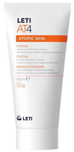 Leti AT4 Creme Facial Pele Atópica 100ml
