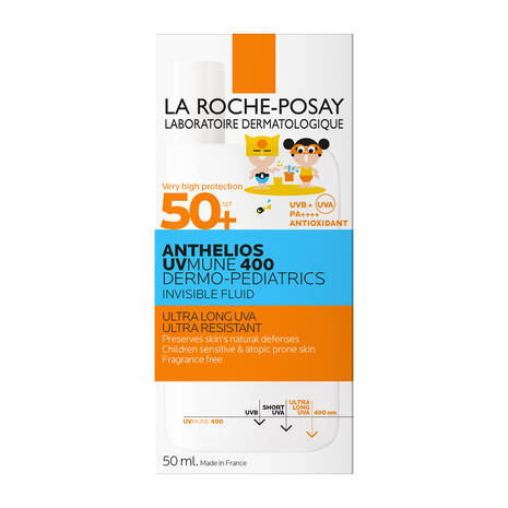 La Roche Posay Anthelios UVMune Dermo Pediatrics 400 - 50ml Fluido Refrescante