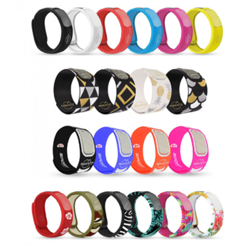 Parakito Pulseira Prot Mosq Adulto C/ 2Past