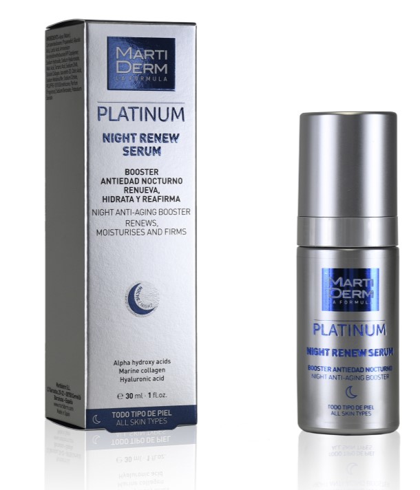 Martiderm Platinium Night Renew Serum 30ml