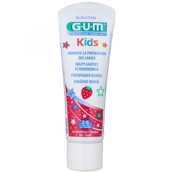 Gum Pasta Dent Junior Morango 6A+ 50ml